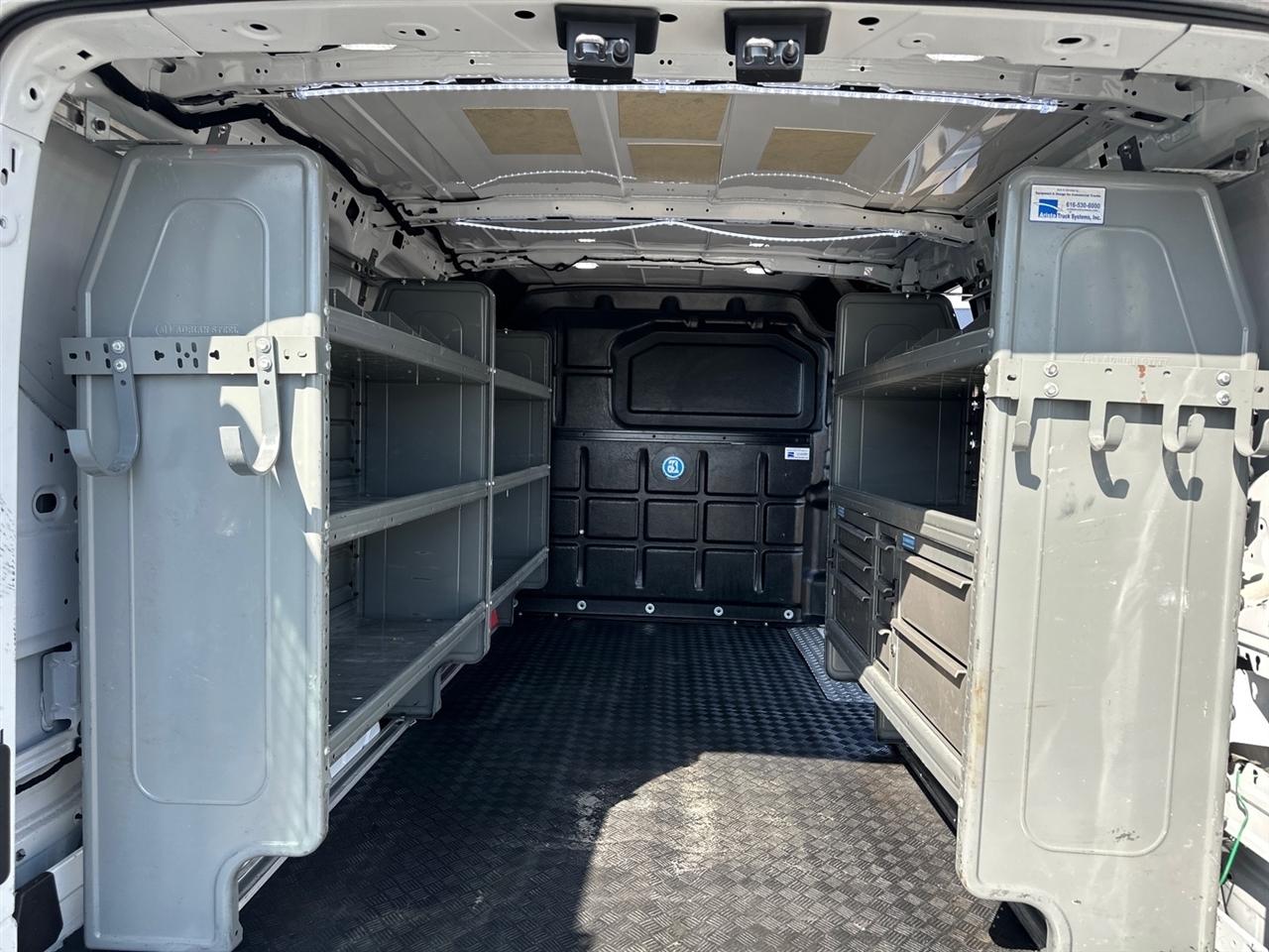 Ford Transit Van T-250 130" Low Rf 9000 GVWR Swing-Out RH Dr 2018