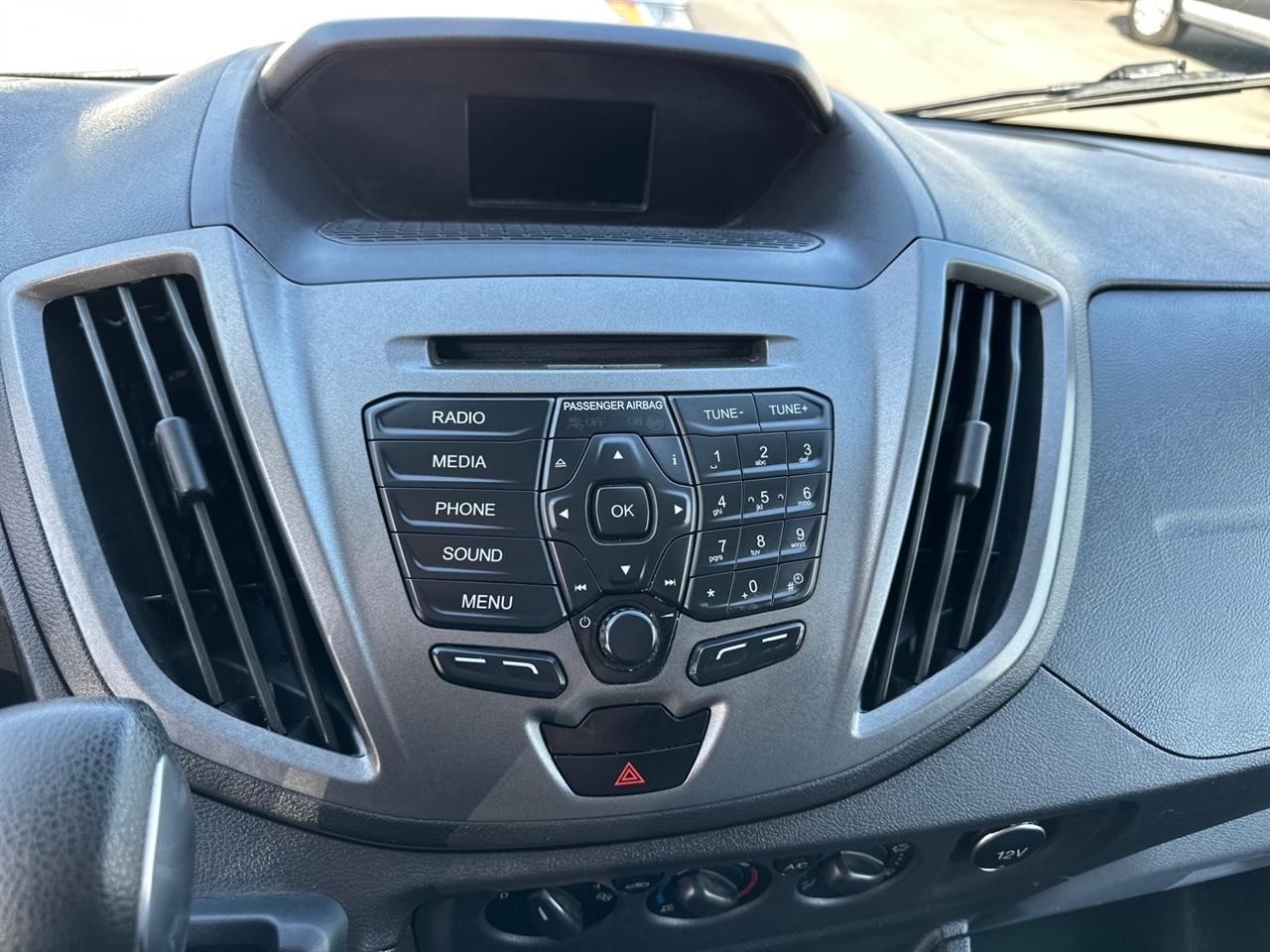 Ford Transit Van T-250 130" Low Rf 9000 GVWR Swing-Out RH Dr 2018