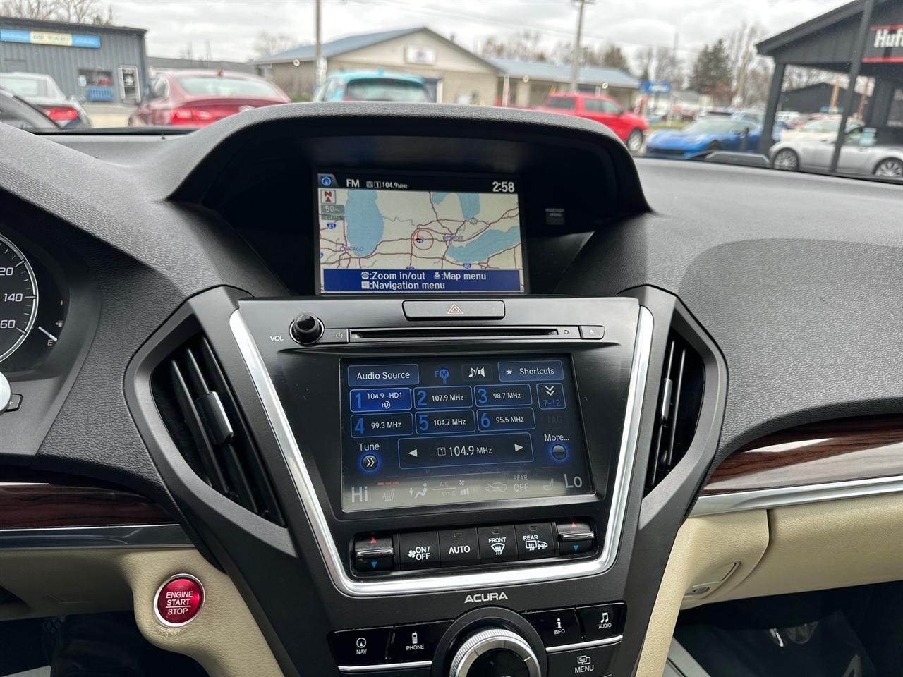 Acura MDX SH-AWD 4dr w/Tech/AcuraWatch Plus 2016