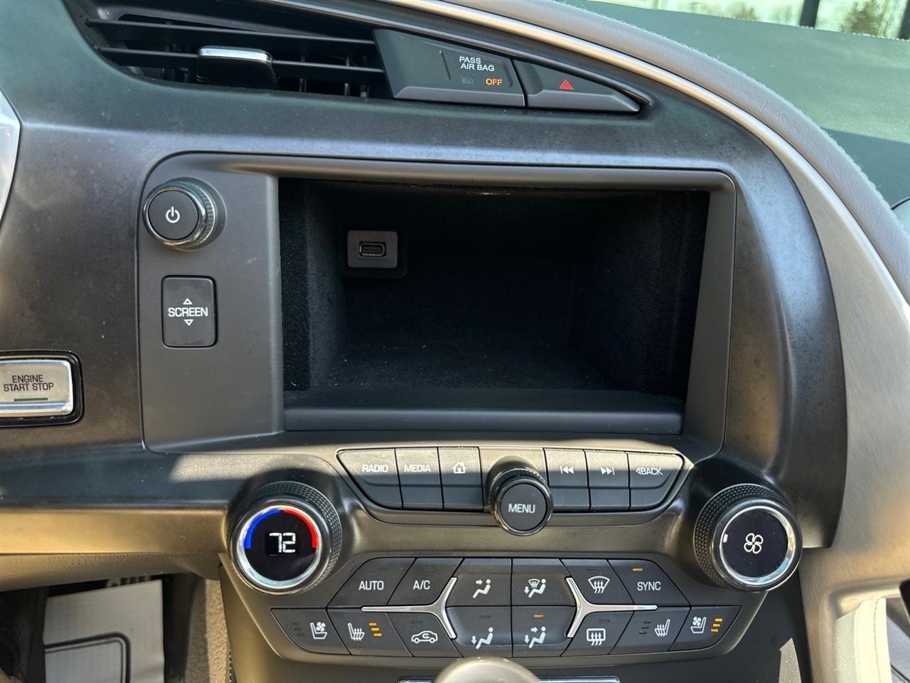 Chevrolet Corvette 2dr Stingray Cpe w/3LT 2017