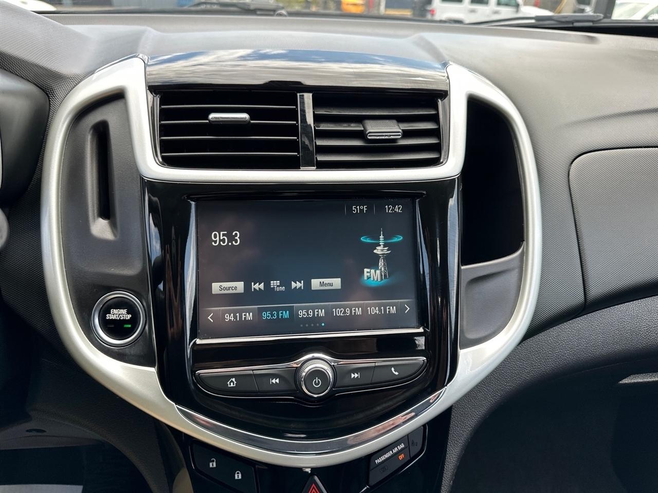Chevrolet Sonic 5dr HB Auto LT w/1SD 2017