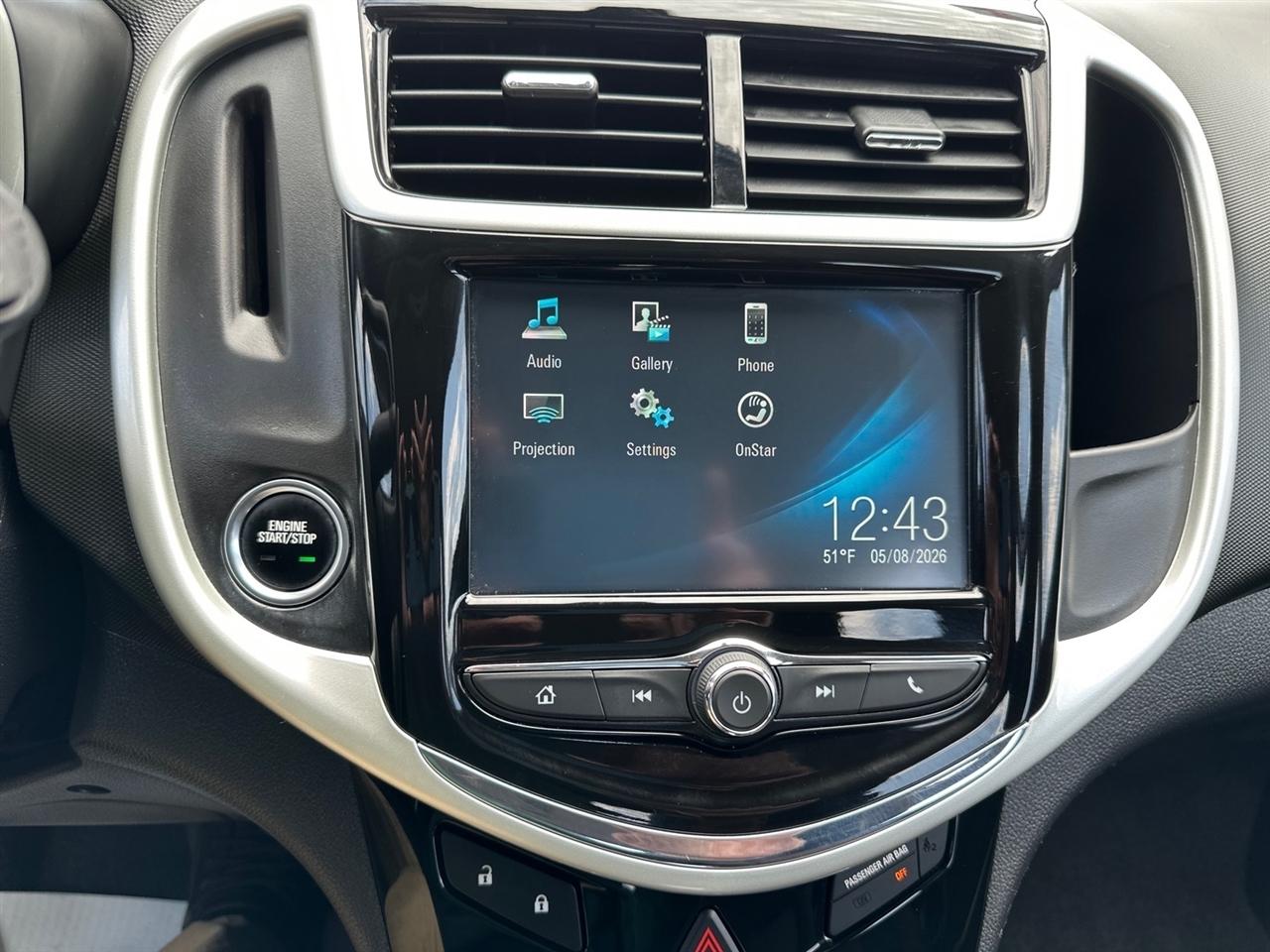 Chevrolet Sonic 5dr HB Auto LT w/1SD 2017