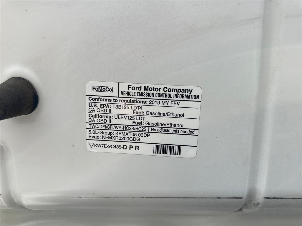 Ford F-150 XLT 2WD Reg Cab 8' Box 2019