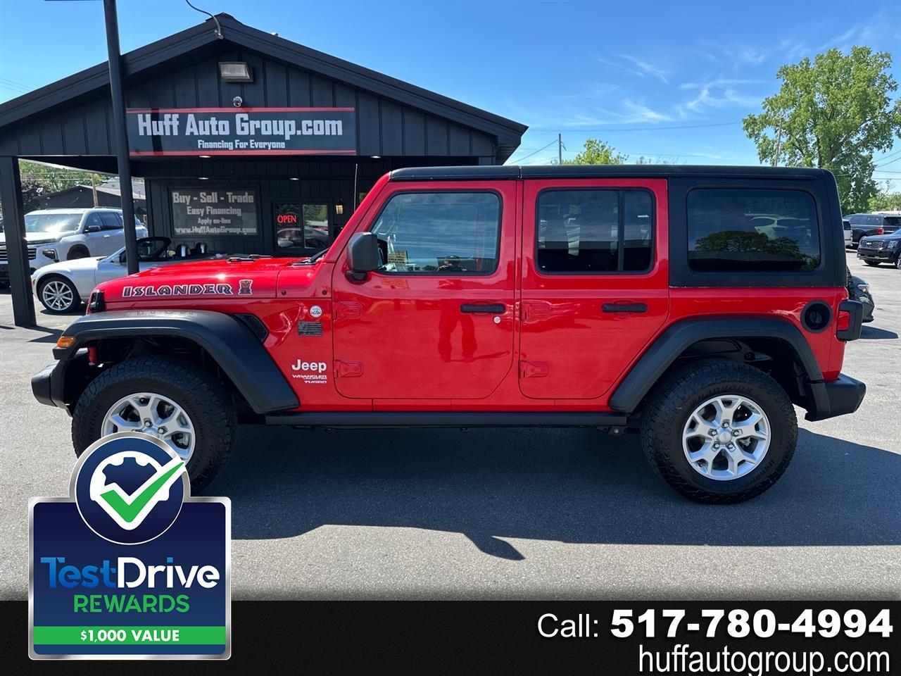 2021 Jeep Wrangler Unlimited Islander 4x4 *Ltd Avail*