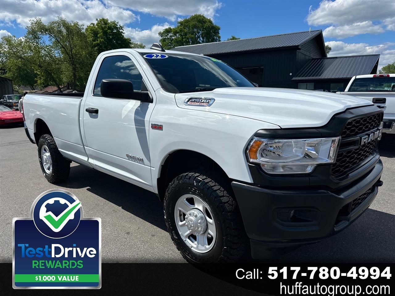 RAM 2500 Tradesman 4x4 Reg Cab 8' Box 2022