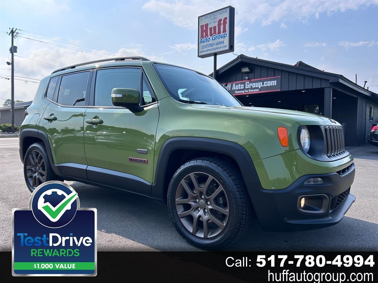 2016 Jeep Renegade FWD 4dr 75th Anniversary