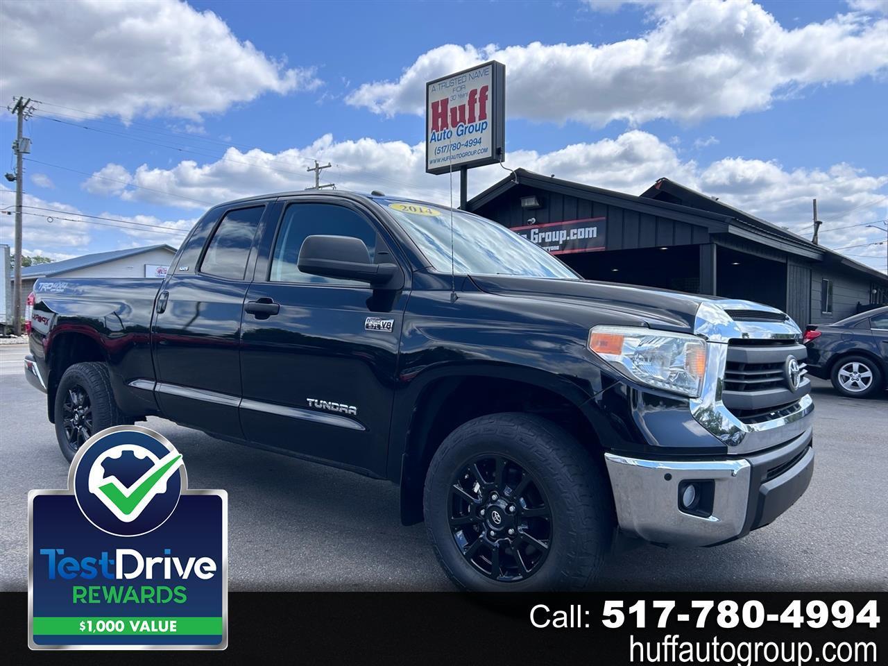 Toyota Tundra 4WD Truck Double Cab 5.7L V8 6-Spd AT SR5 (Natl) 2014