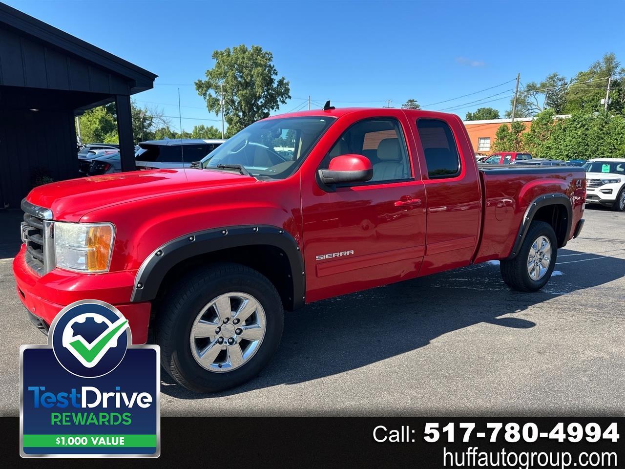 GMC Sierra 1500 4WD Ext Cab 143.5" SLT 2009