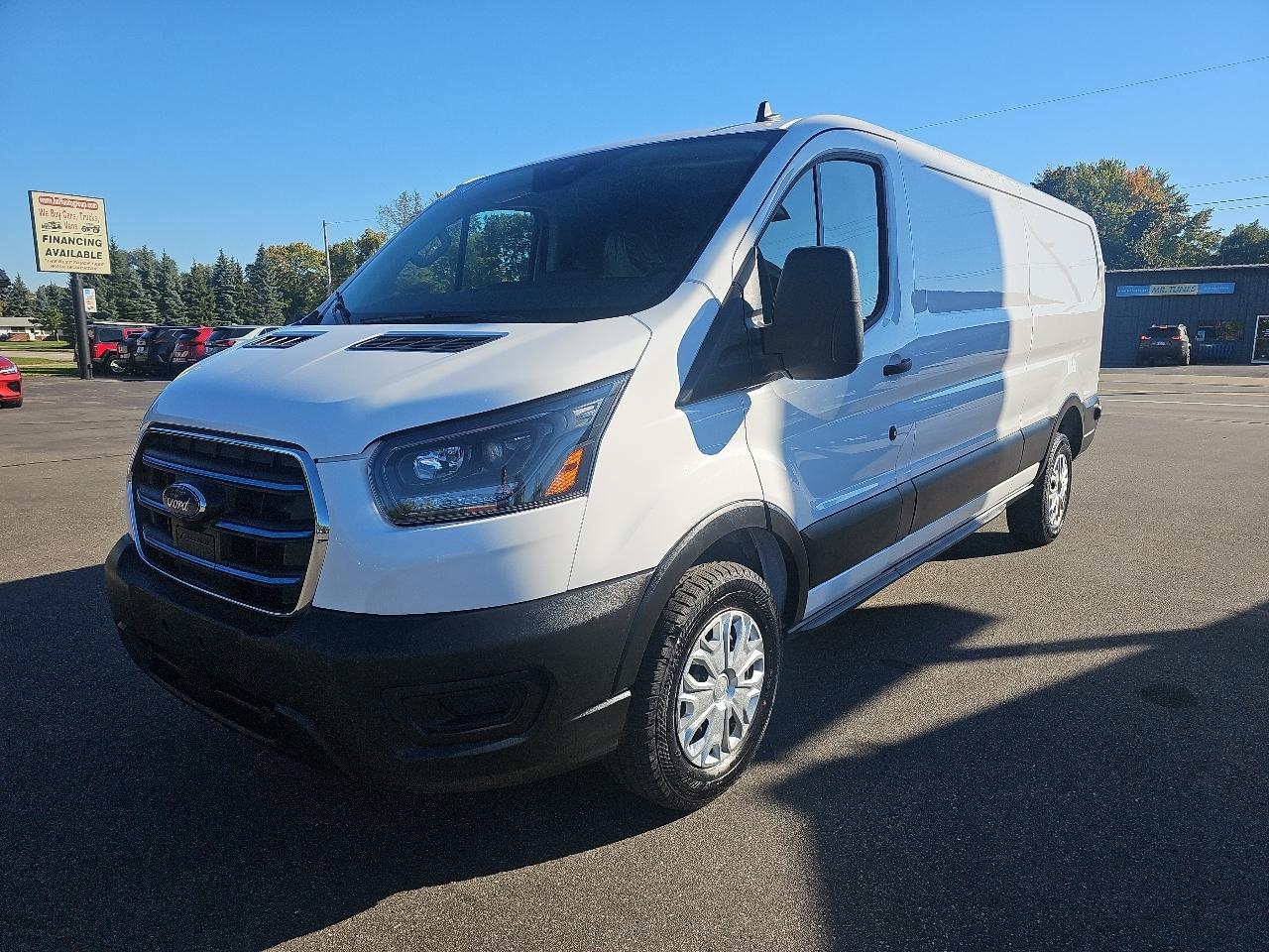 Ford E-Transit Cargo Van T-350 130" Low Rf 9500 GVWR RWD 2024
