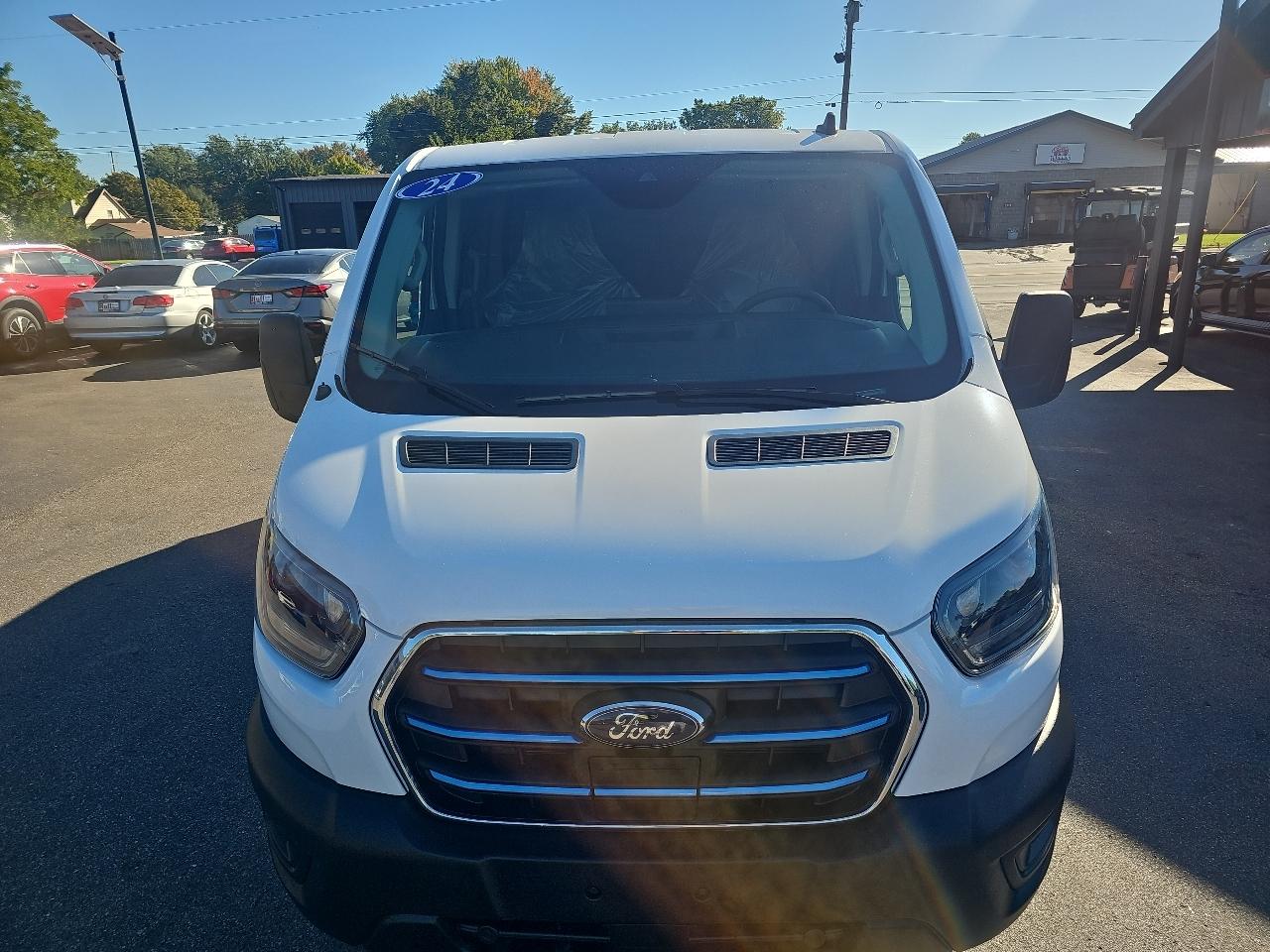 Ford E-Transit Cargo Van T-350 130" Low Rf 9500 GVWR RWD 2024