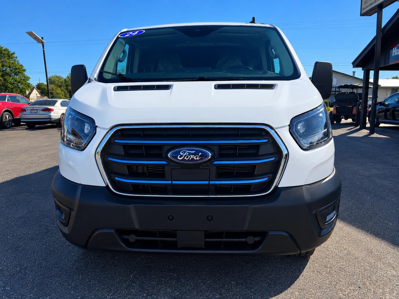 Ford E-Transit Cargo Van T-350 130" Low Rf 9500 GVWR RWD 2024