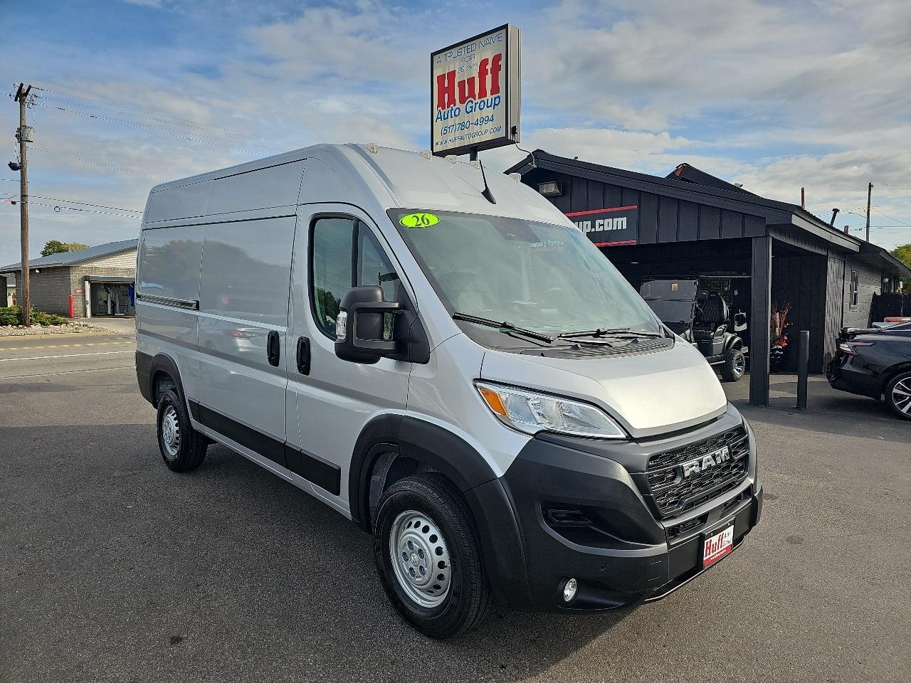 RAM ProMaster Cargo Van Tradesman 1500 High Roof 136" WB w/Pass Seat 2026