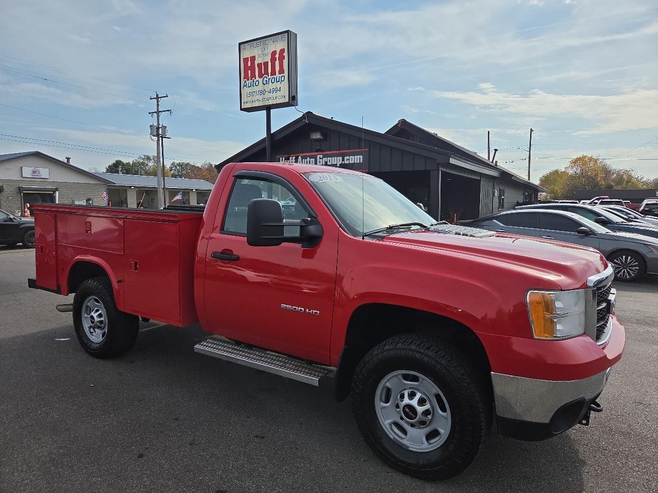 GMC Sierra 2500HD 4WD Reg Cab 133.7" Work Truck 2013
