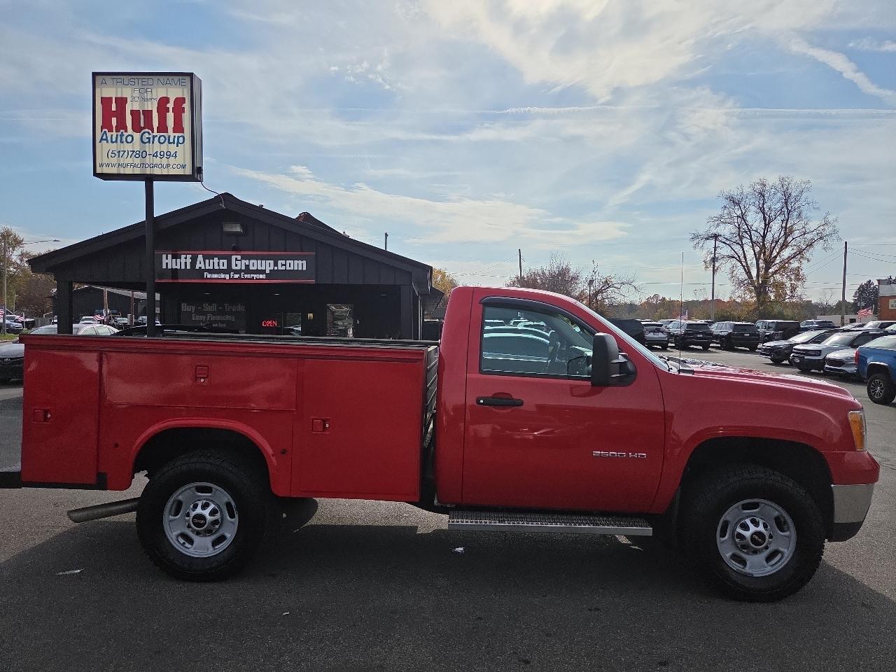 GMC Sierra 2500HD 4WD Reg Cab 133.7" Work Truck 2013
