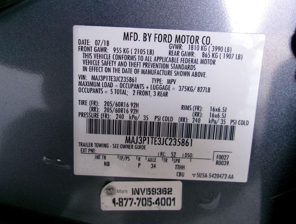 Ford EcoSport SE 2018