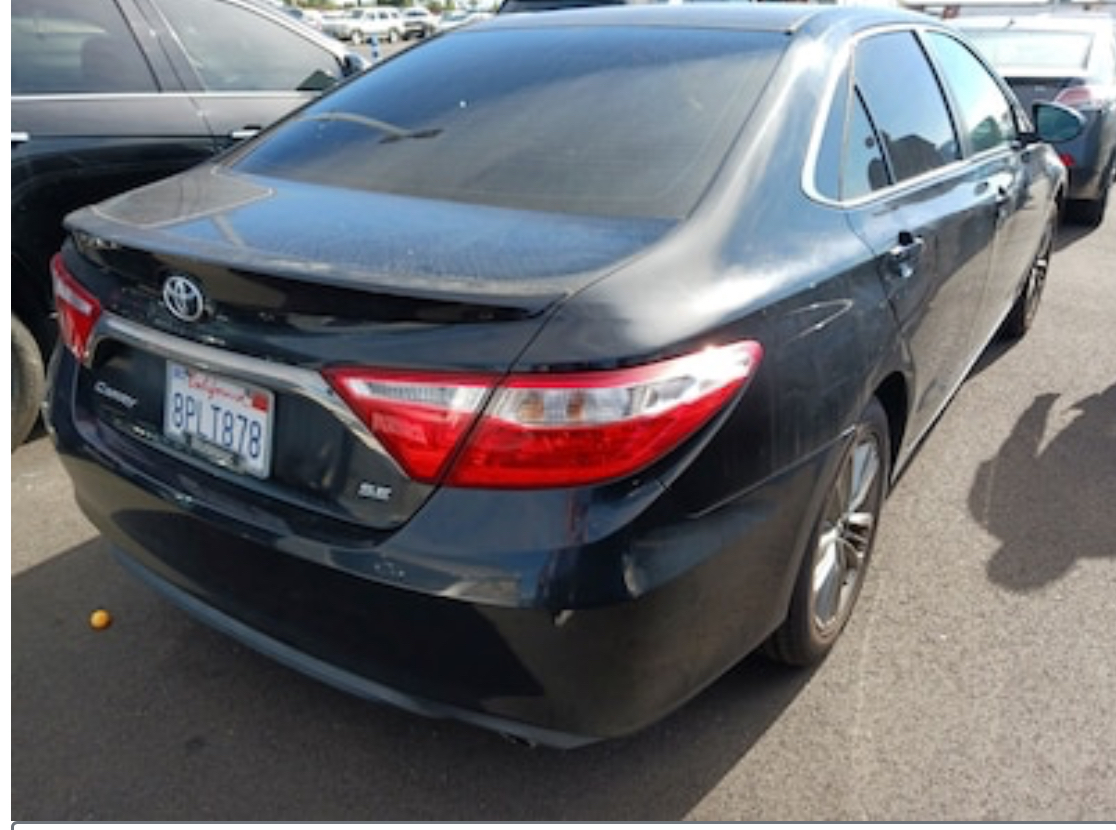 Toyota Camry SE 2017