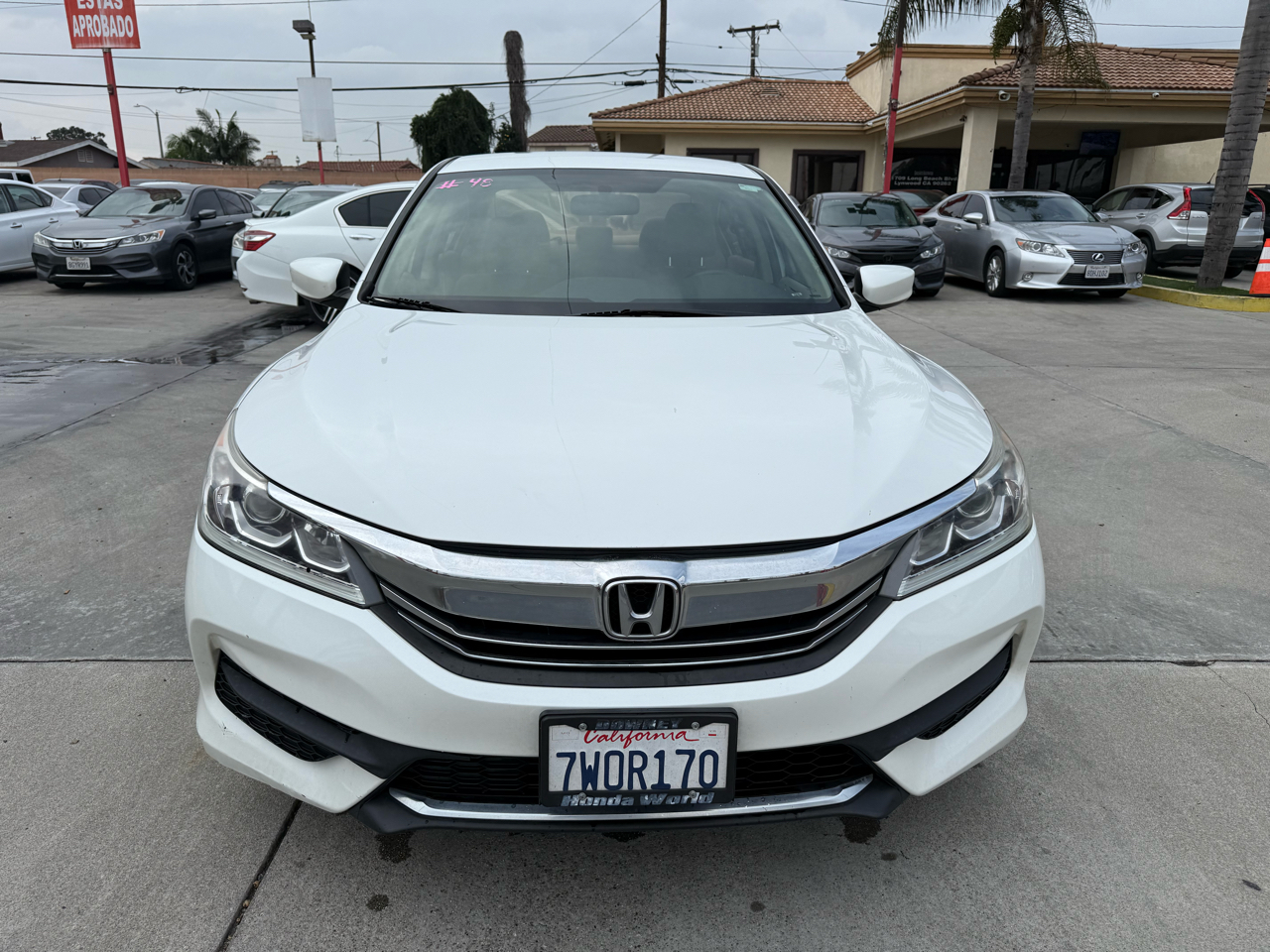 Honda Accord LX Sedan CVT 2017