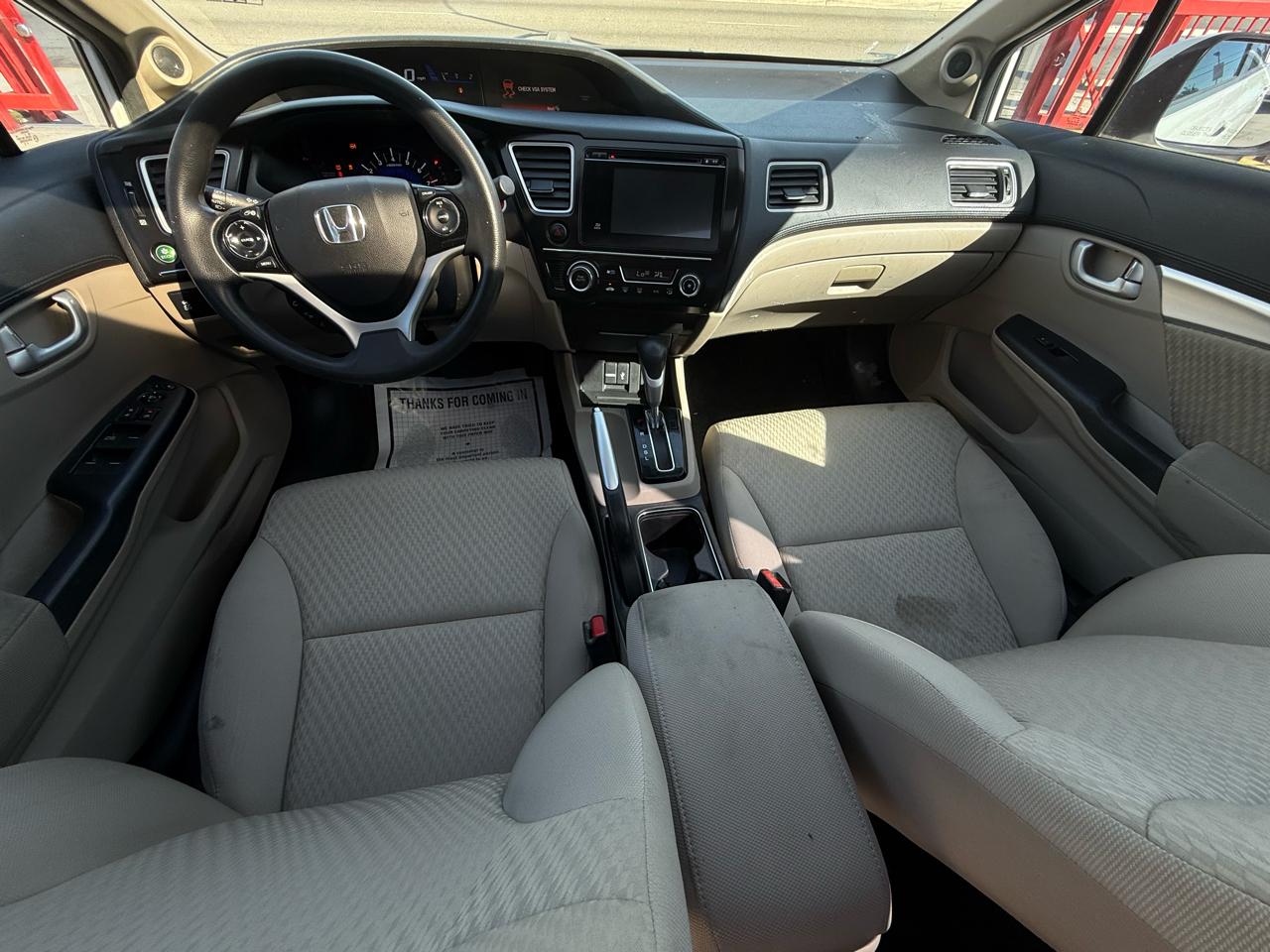 Honda Civic EX Sedan CVT 2015