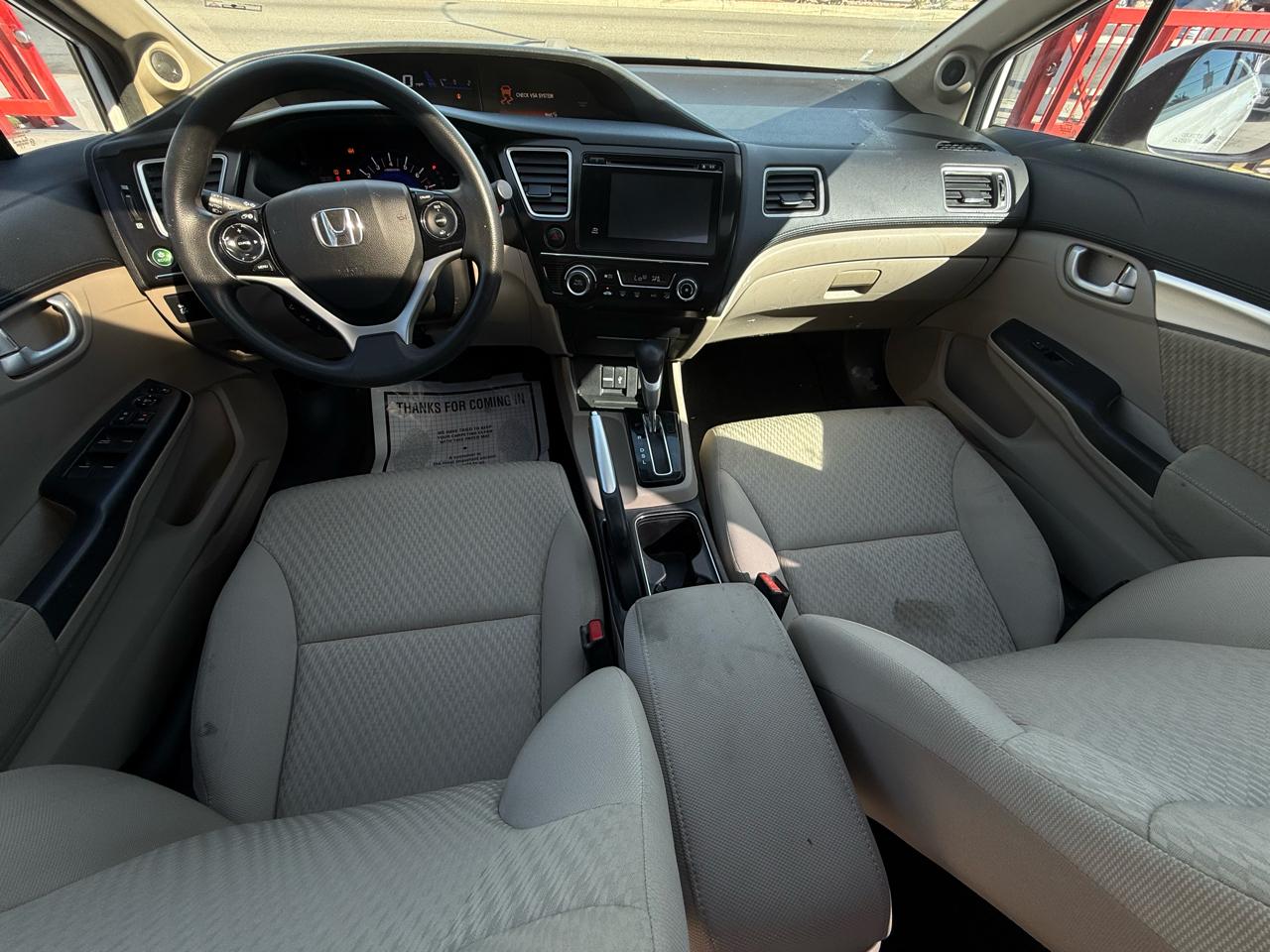 Honda Civic EX Sedan CVT 2015