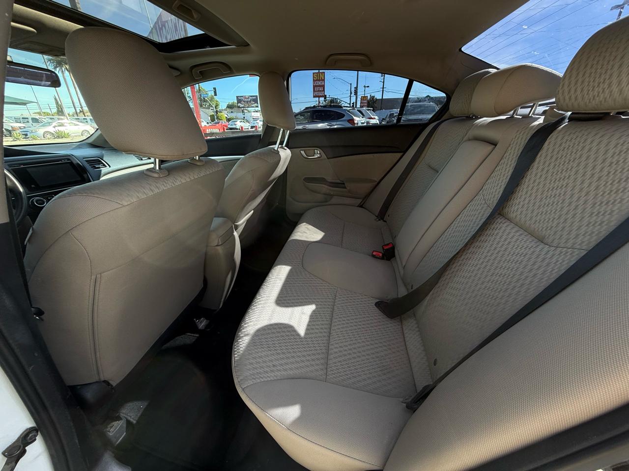 Honda Civic EX Sedan CVT 2015