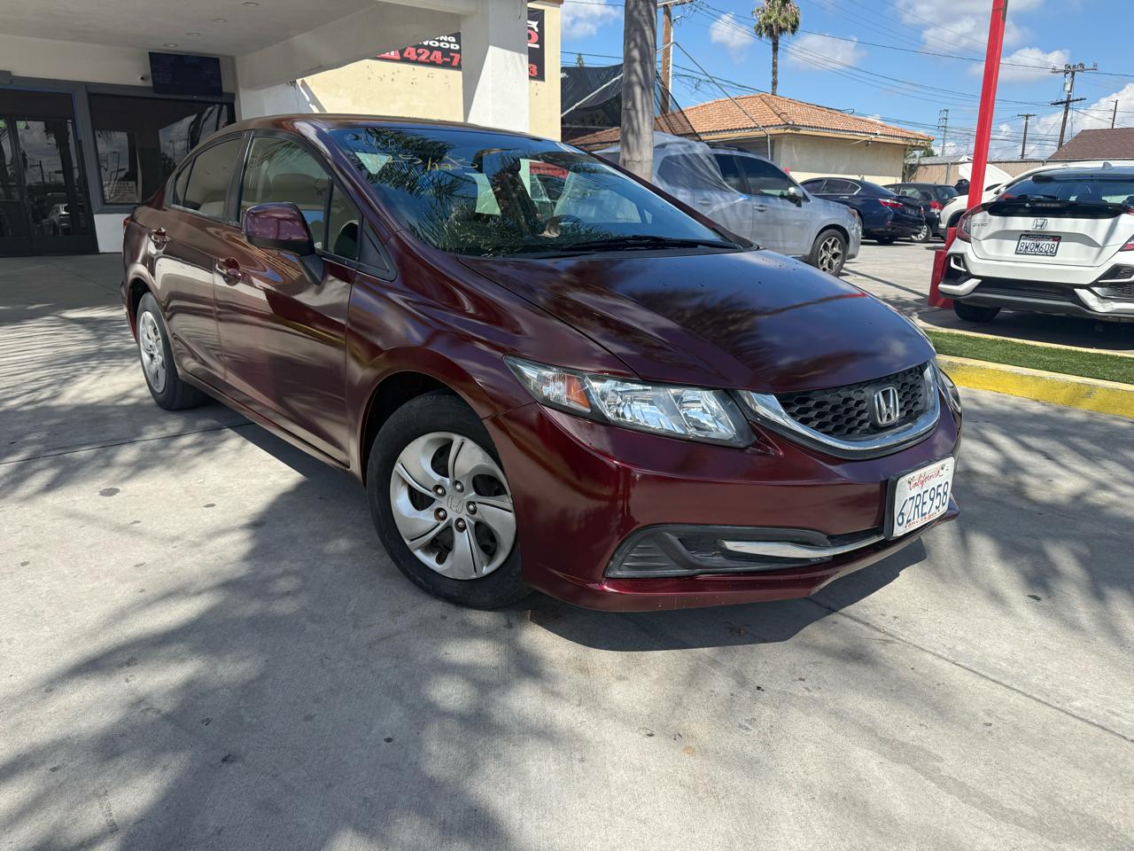 2013 Honda Civic LX Sedan 5-Speed AT