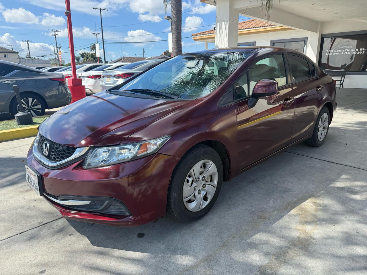 Honda Civic LX Sedan 5-Speed AT 2013