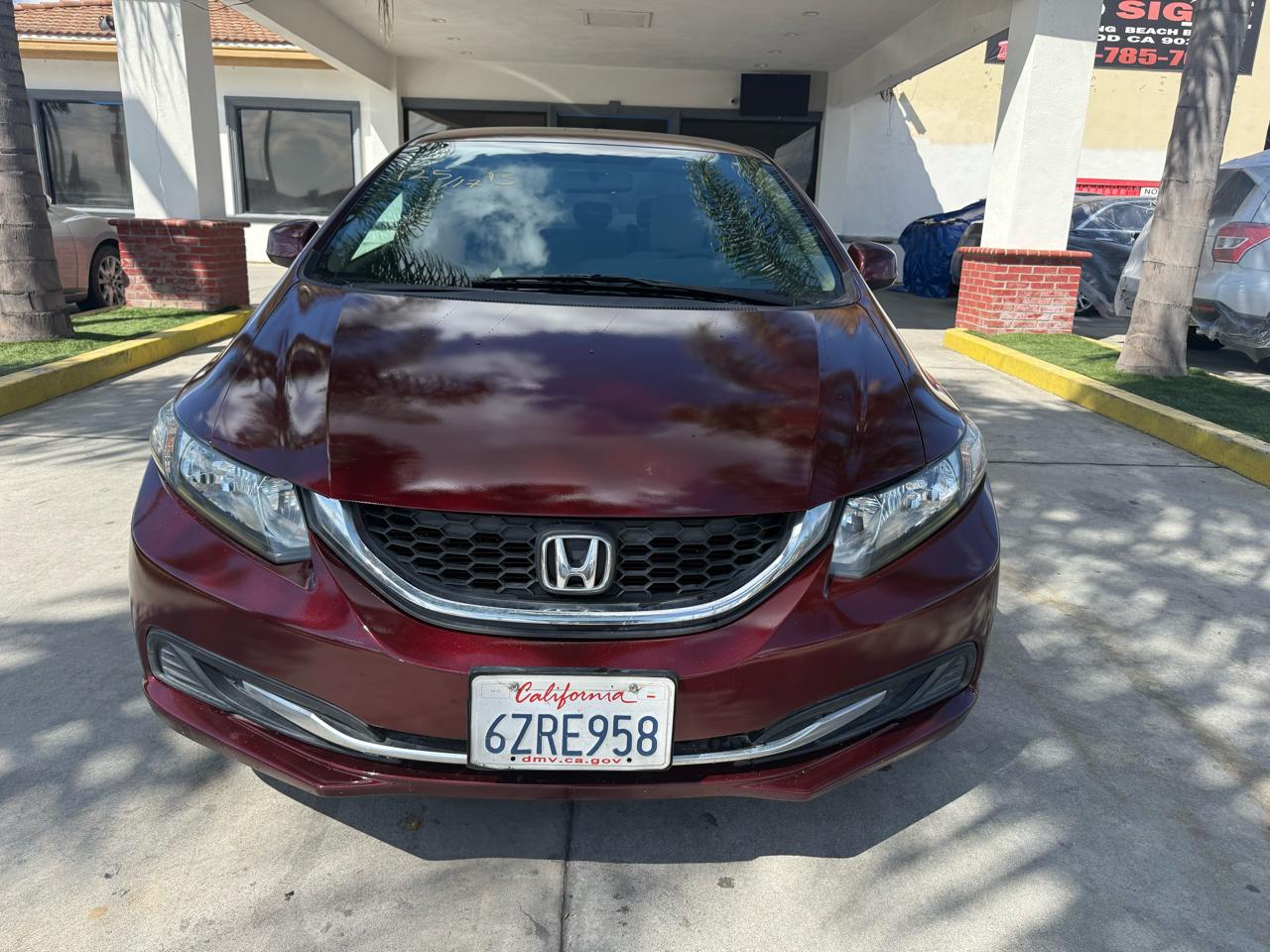 Honda Civic LX Sedan 5-Speed AT 2013