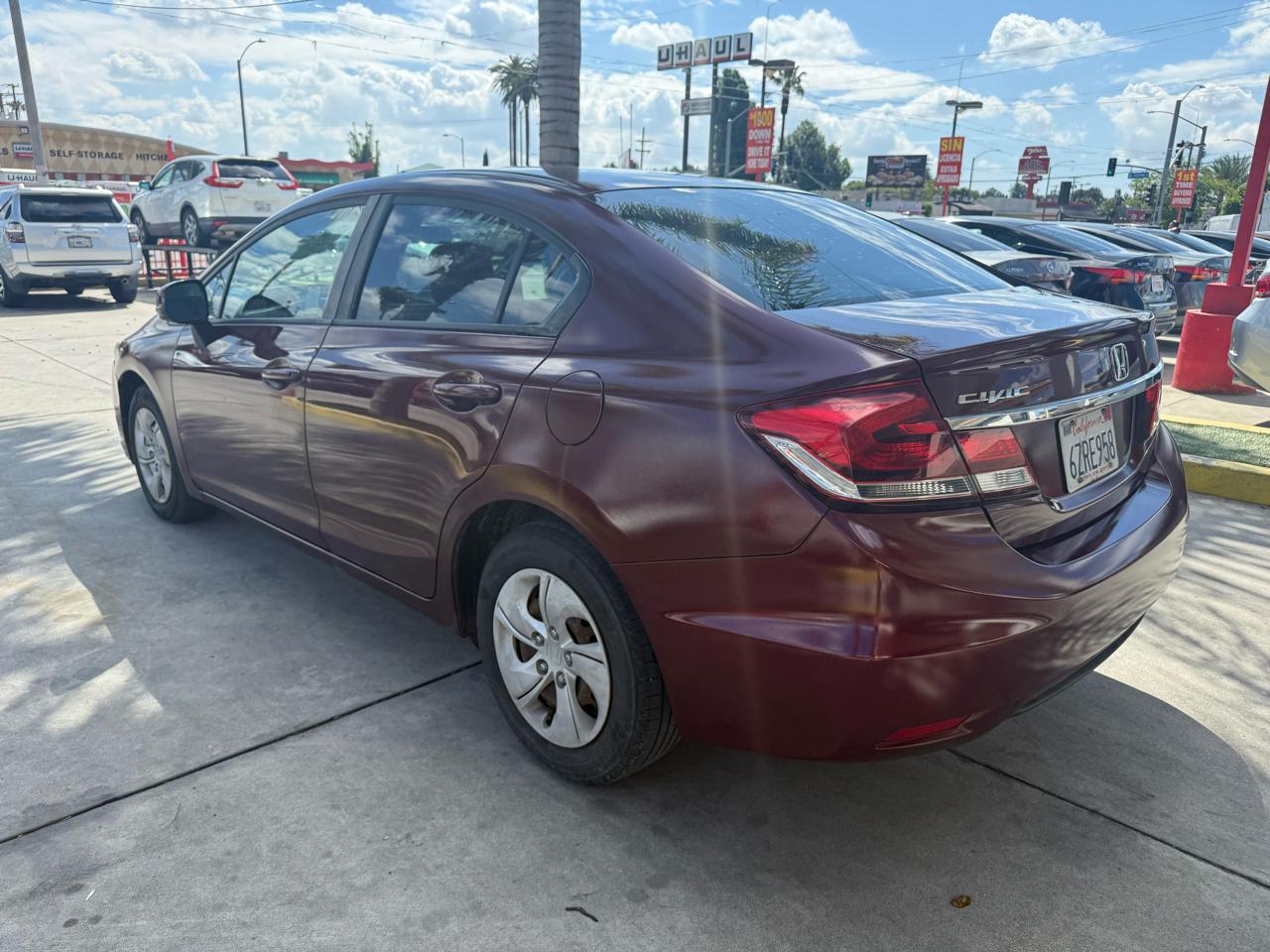 Honda Civic LX Sedan 5-Speed AT 2013