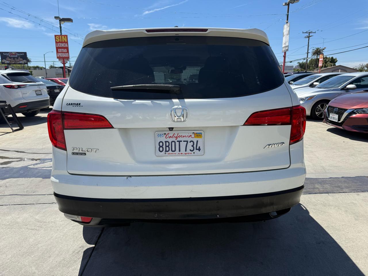 Honda Pilot EX-L w/Honda Sensing AWD 2017