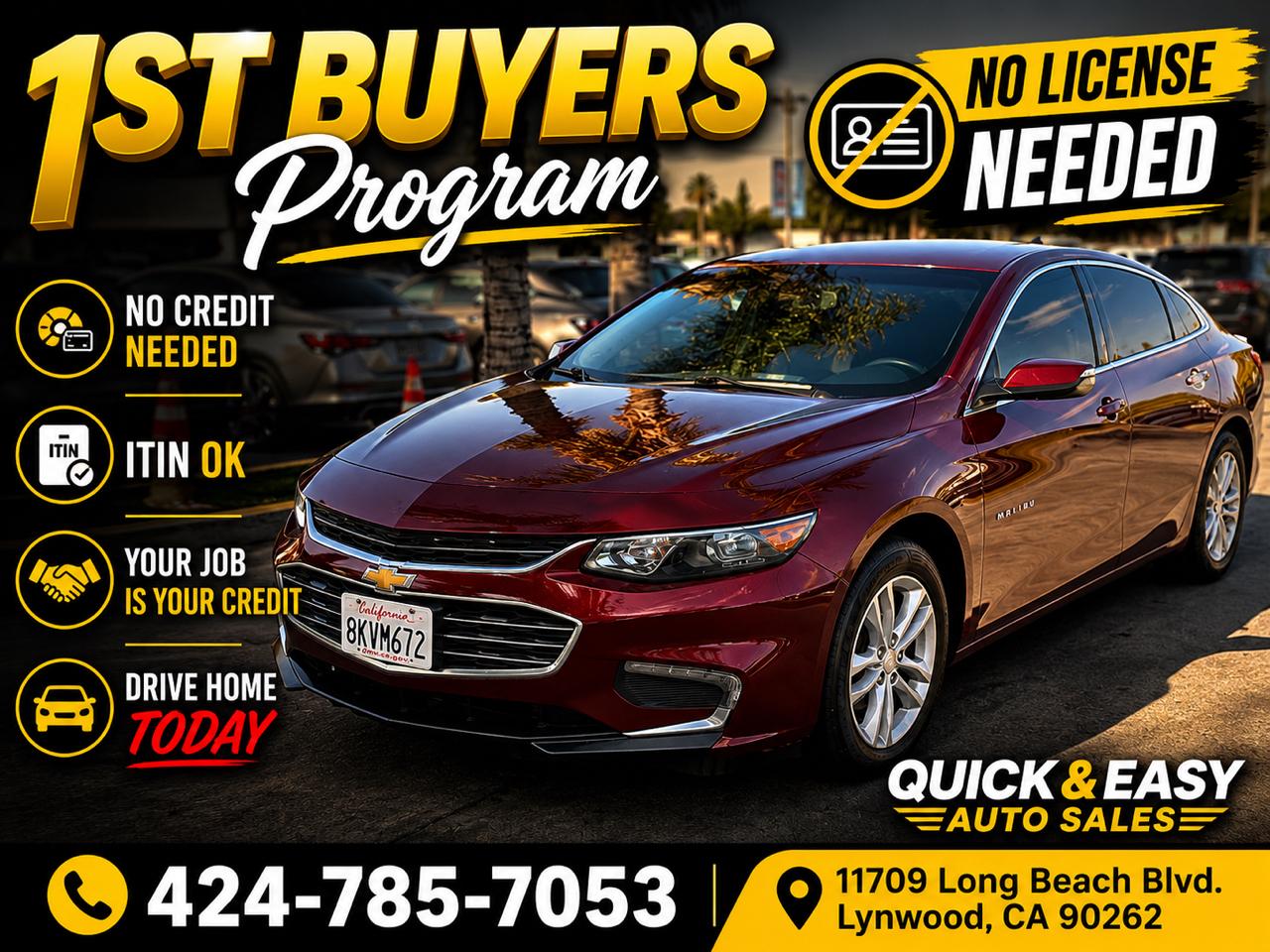 2016 Chevrolet Malibu 1LT