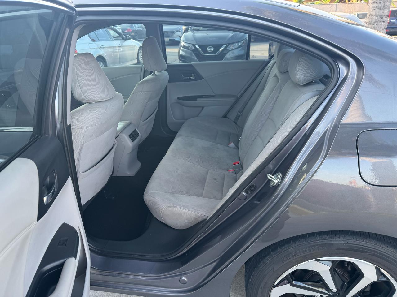 Honda Accord EX Sedan CVT w/ Honda Sensing 2017