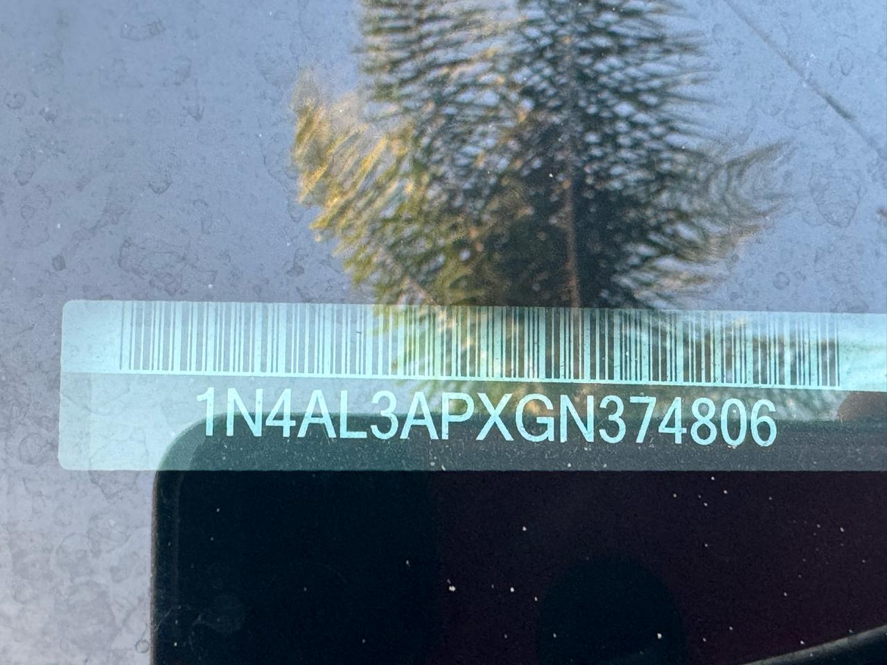 Nissan Altima 2.5 2016