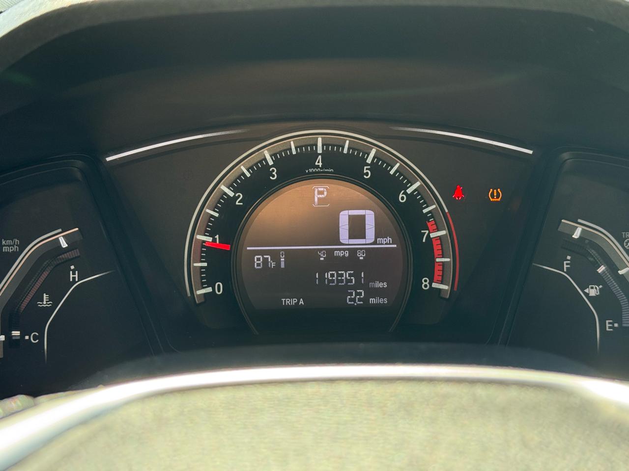 Honda Civic LX Sedan CVT 2016