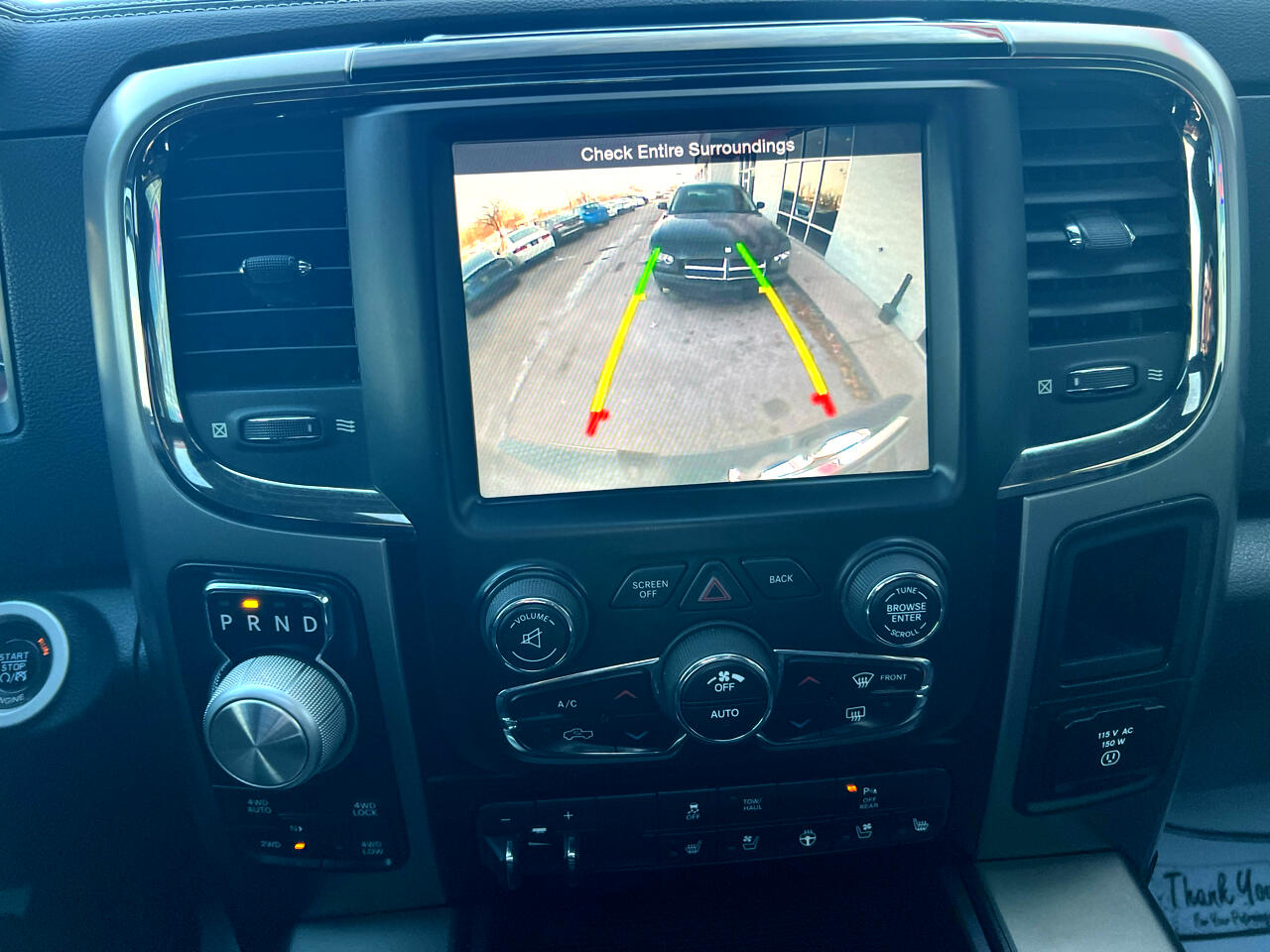 RAM 1500 4WD Crew Cab 140.5" Sport 2014