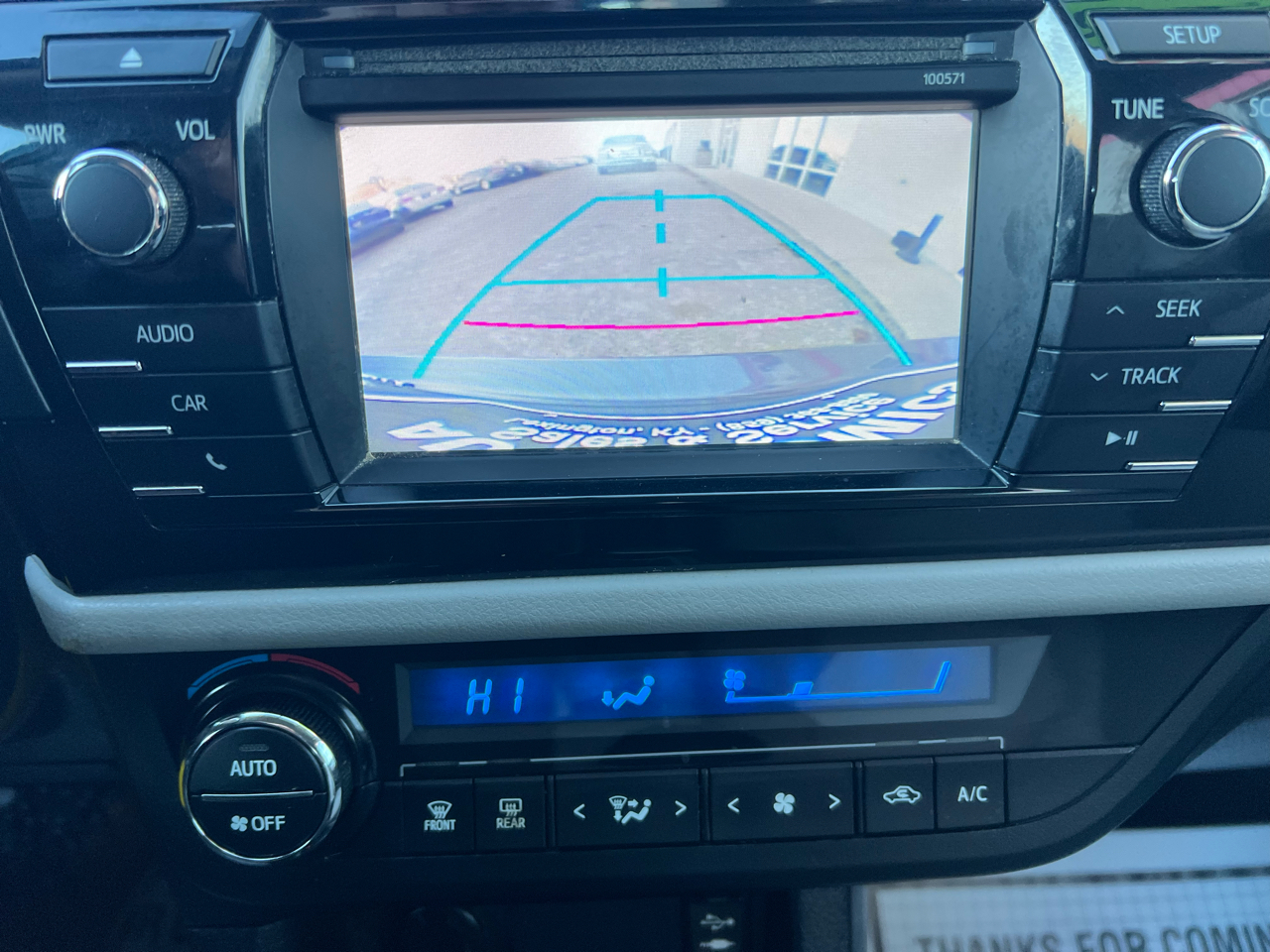 Toyota Corolla 4dr Sdn CVT S w/Special Edition Pkg (Natl) 2016