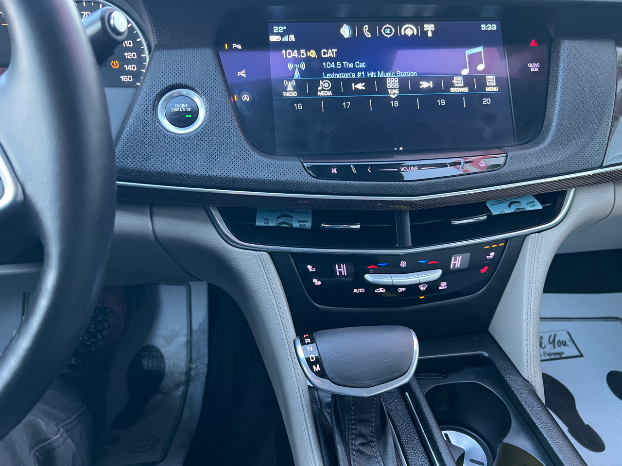 Cadillac CT6 4dr Sdn 3.6L Luxury AWD 2017