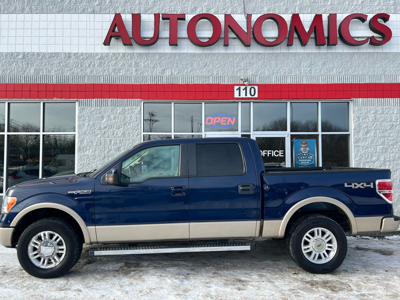 Ford F-150 4WD SuperCrew 145" Platinum 2012