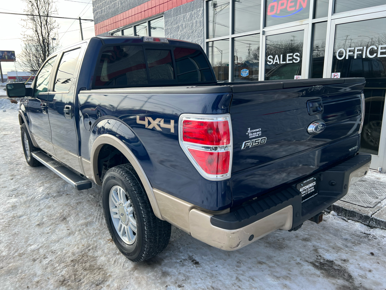 Ford F-150 4WD SuperCrew 145" Platinum 2012