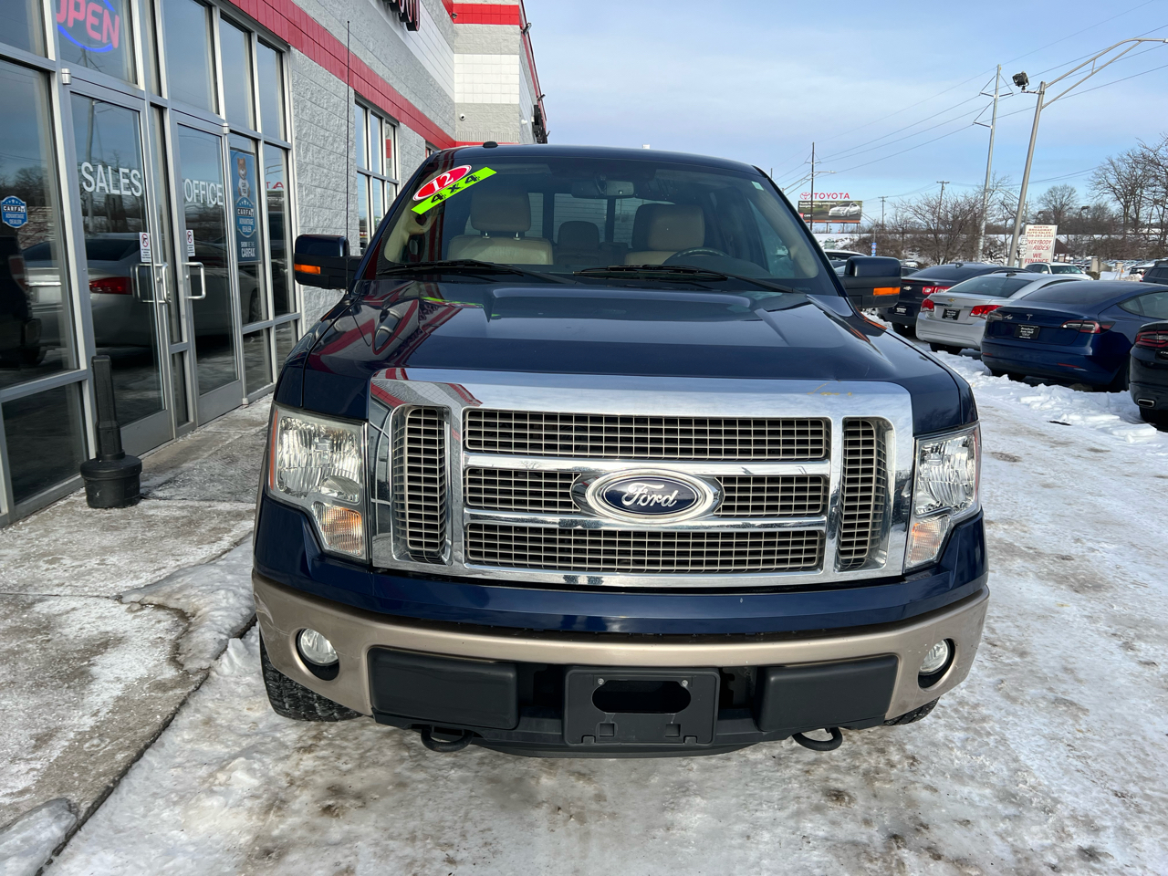 Ford F-150 4WD SuperCrew 145" Platinum 2012