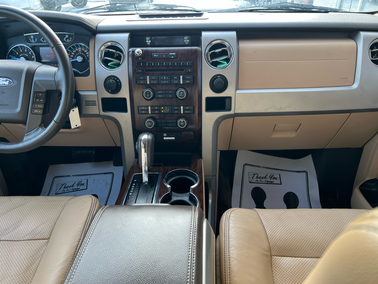 Ford F-150 4WD SuperCrew 145" Platinum 2012