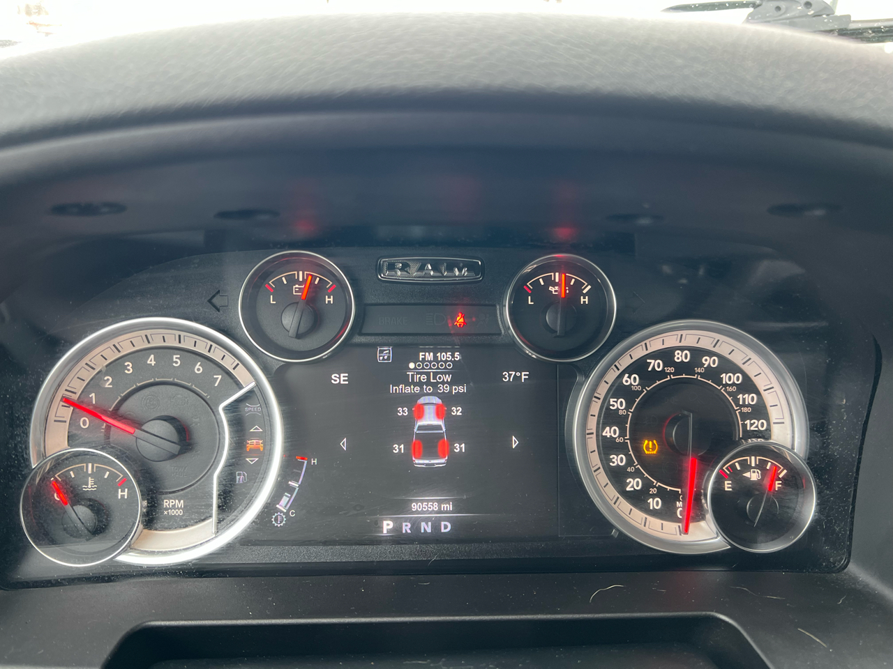 RAM 1500 Big Horn 4x4 Crew Cab 5'7" Box 2018