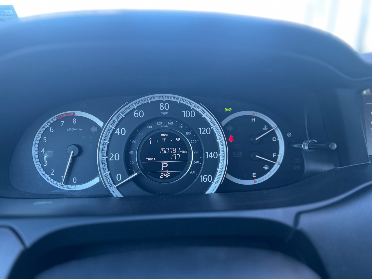 Honda Accord Sedan 4dr I4 CVT EX 2014