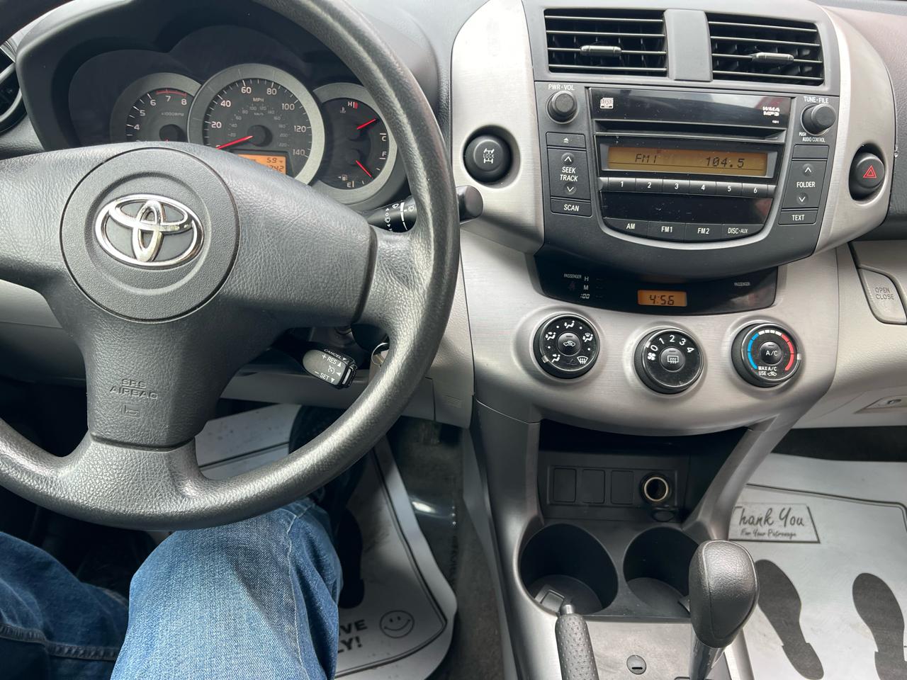 Toyota RAV4 4WD 4dr 4-cyl 4-Spd AT (Natl) 2008