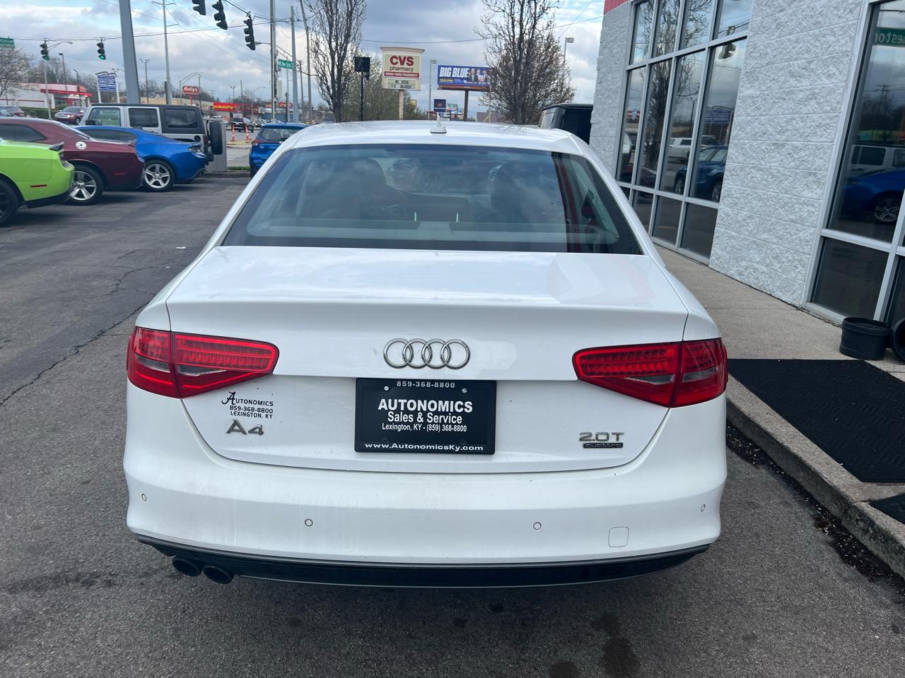 Audi A4 4dr Sdn Auto quattro 2.0T Premium Plus 2015