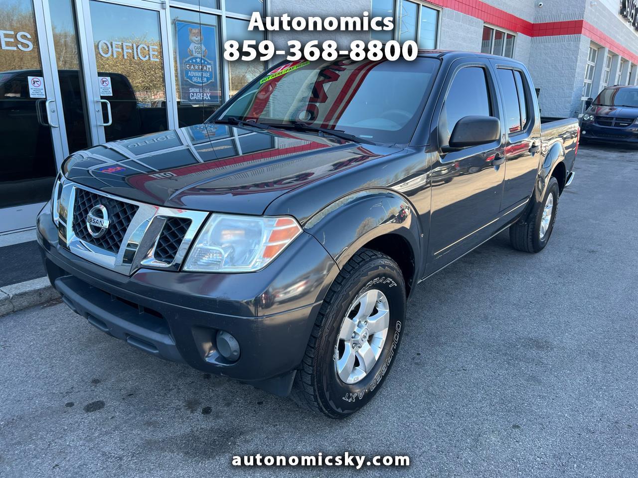 Nissan Frontier 2WD Crew Cab SWB Auto SV 2012