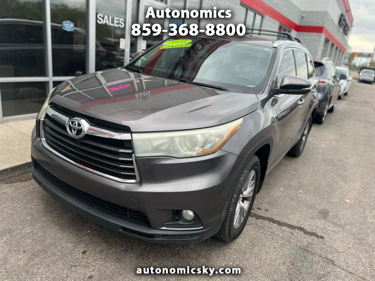 2015 Toyota Highlander AWD 4dr V6 XLE (Natl)