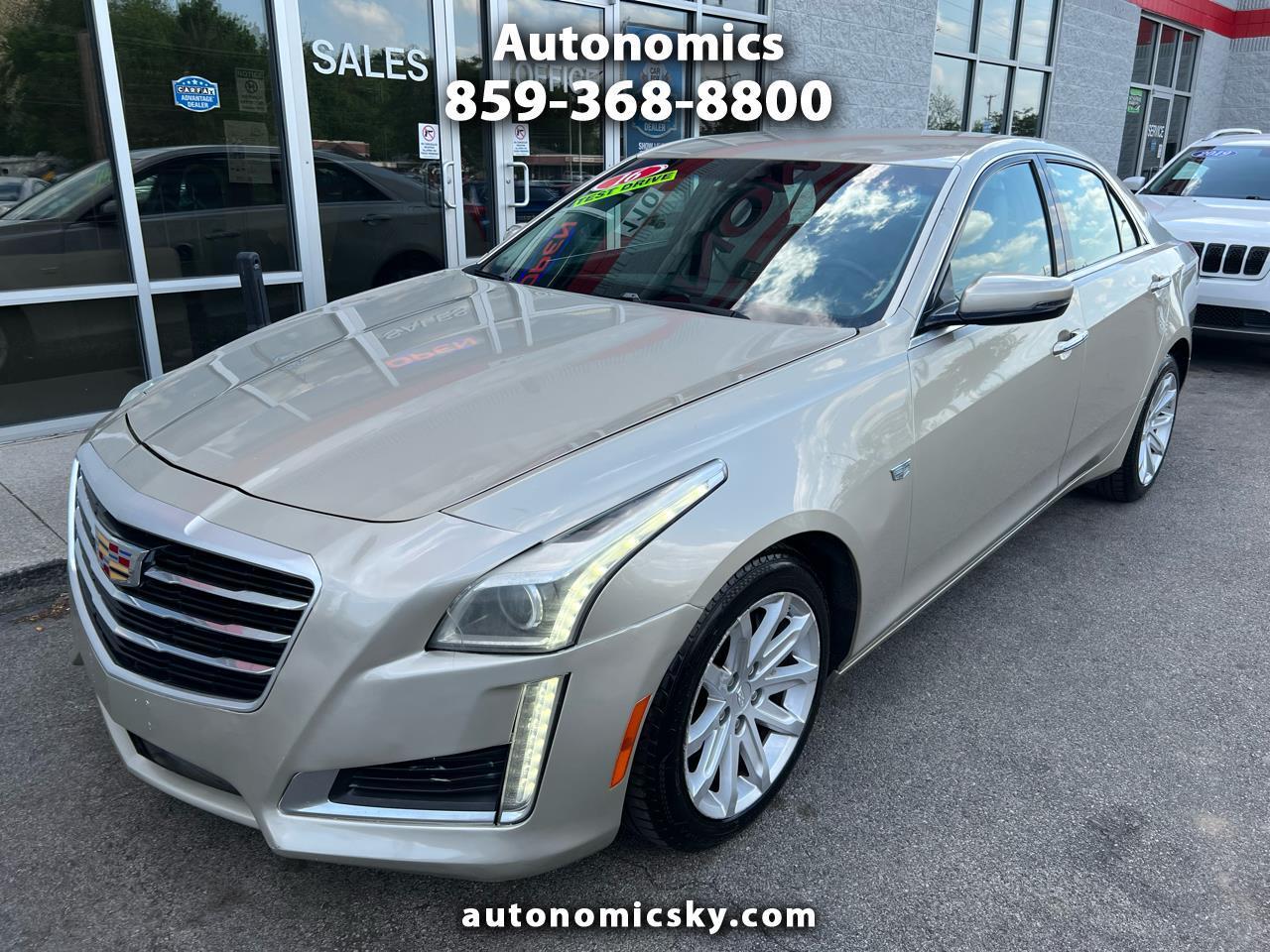 Cadillac CTS Sedan 4dr Sdn 2.0L Turbo AWD 2016