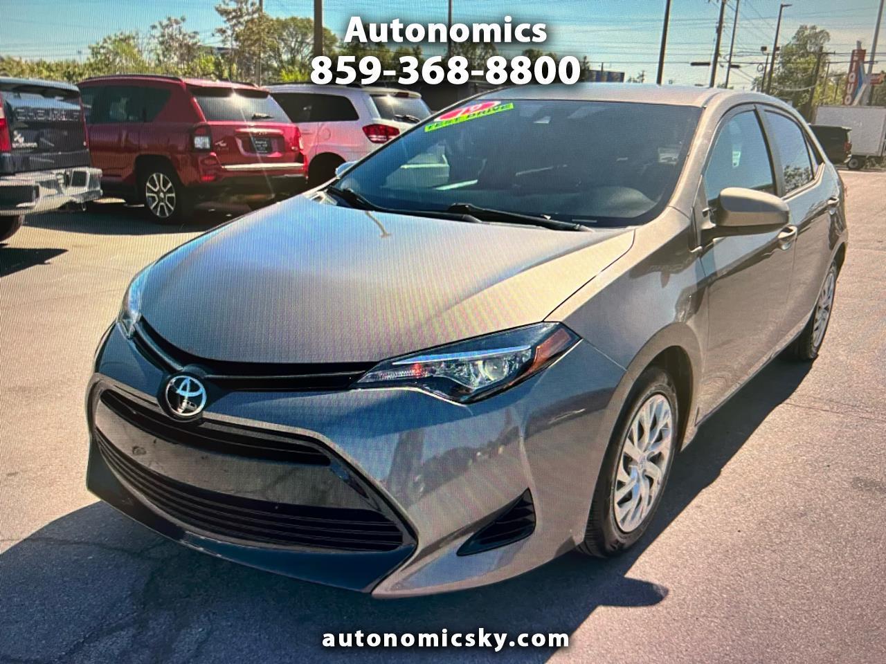 2019 Toyota Corolla 4dr Sdn Auto L (Natl)