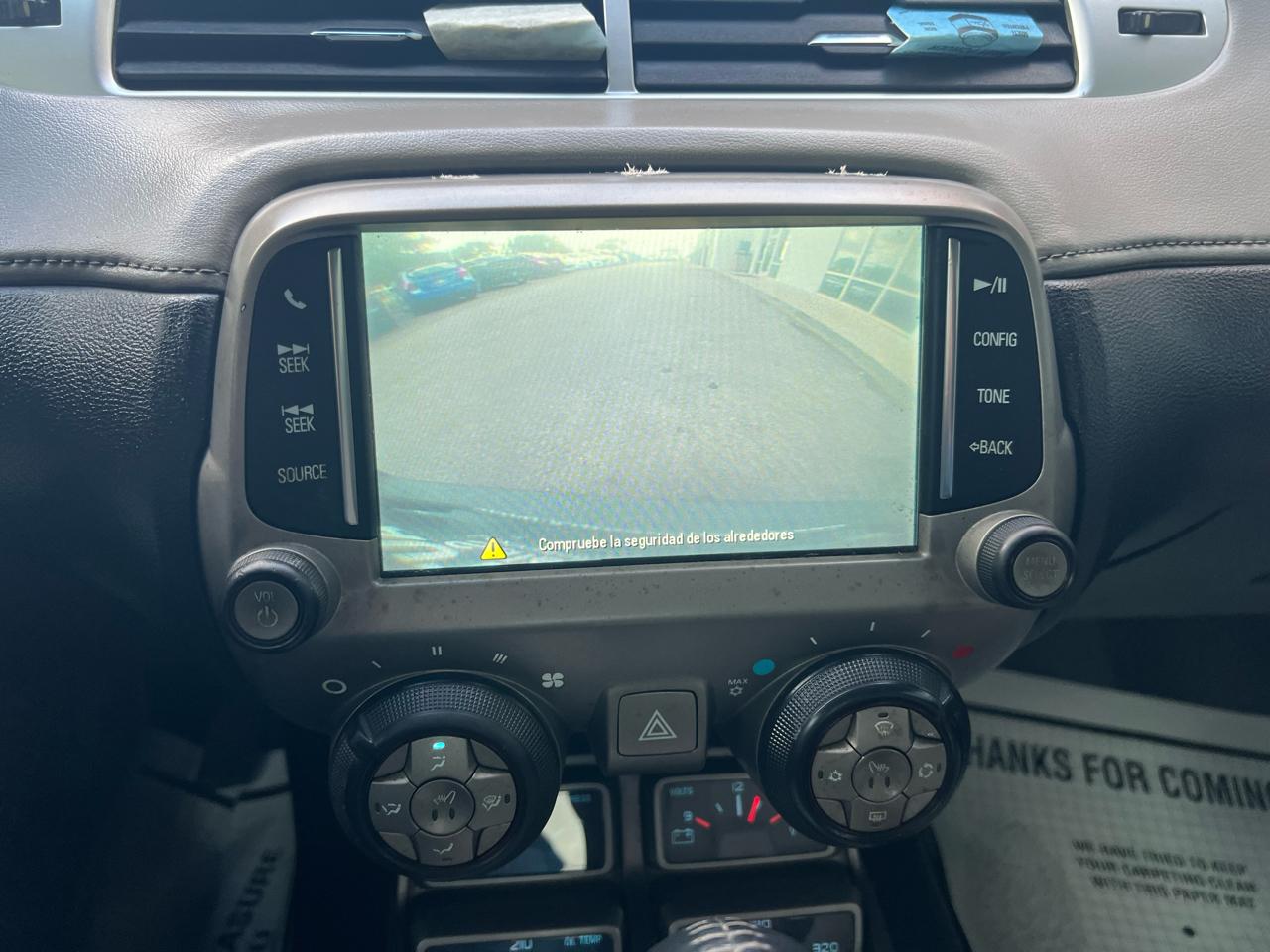 Chevrolet Camaro 2dr Cpe LT w/2LT 2014