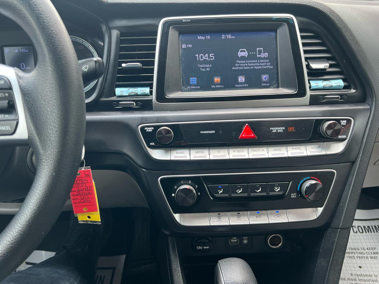 Hyundai Sonata 2.4L 2019